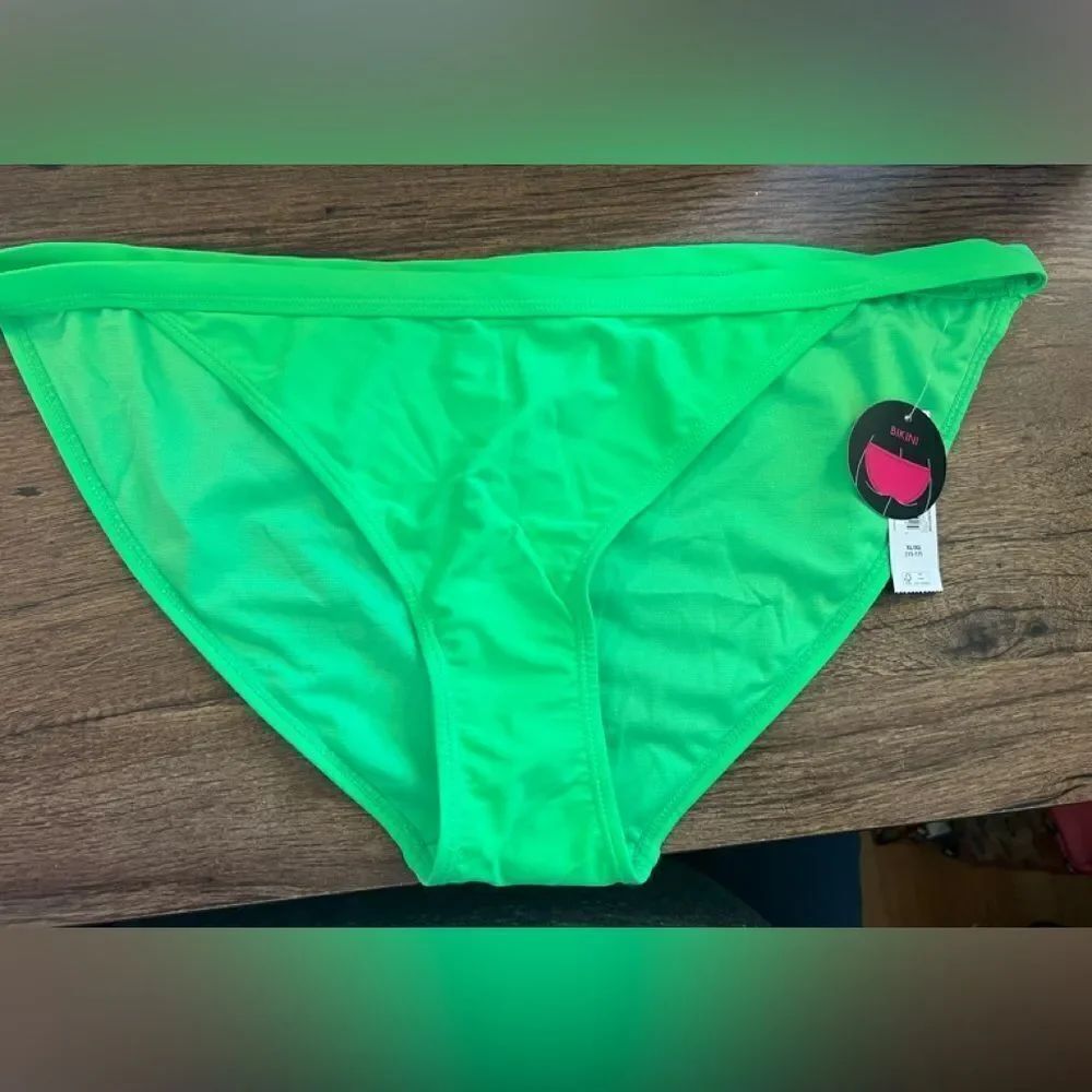 Neon Green Bikini Bottom